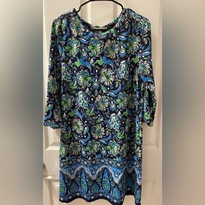 Jude Connally Women’s 3/4 Sleeve Stretch Dress Sz. Large Style# 101501
